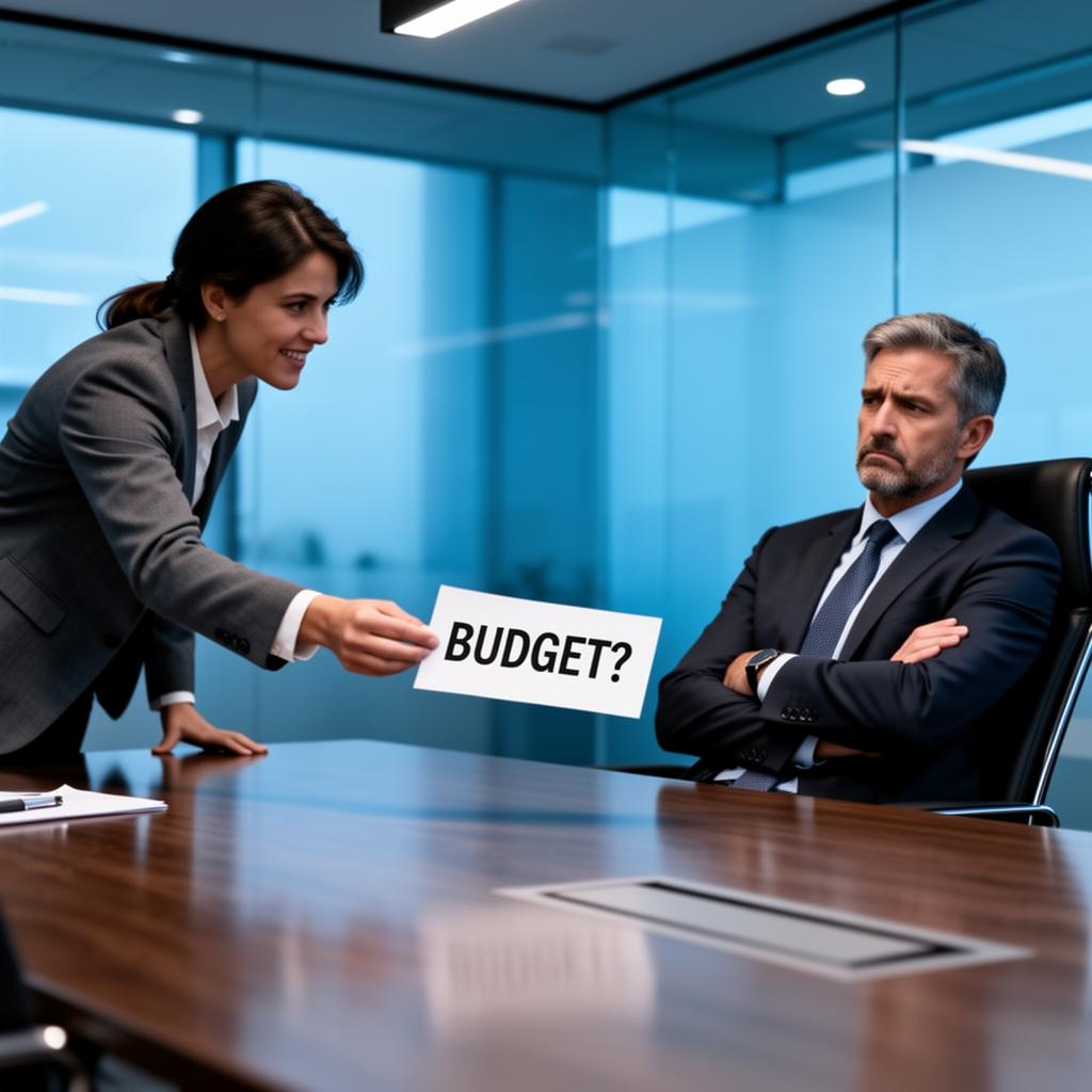 Por qué preguntar el presupuesto en el minuto uno falla